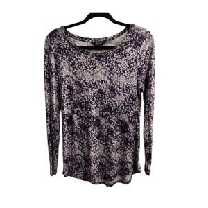 Vera Wang Floral Long Sleeve Top, size XSnall